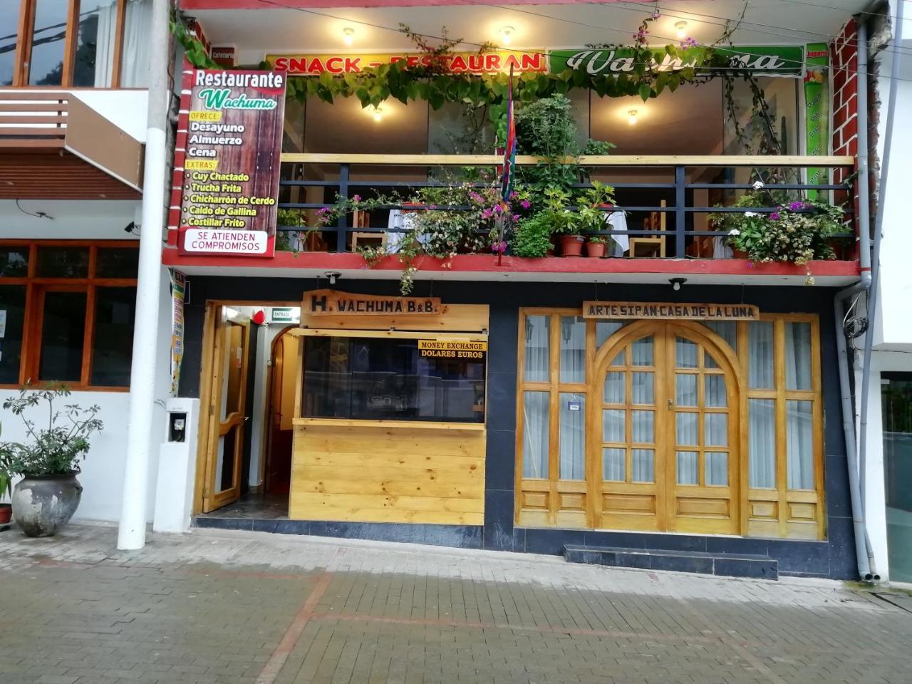 Hostal Wachuma B&B ماتْشّوبيكتْشو المظهر الخارجي الصورة